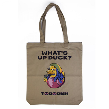 Сумка-шоппер What's up duck? - Коллабы - TRPH - Магазин ТОПовых приборов и аксессуаров для  курения  bongstore.ru